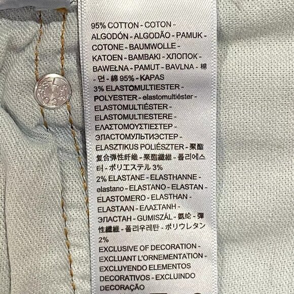 Levis 505 Jeans Mens 36 x 32 Straight Leg Regular Fit Medium Wash Denim - Picture 12 of 13